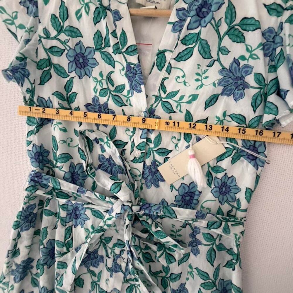 Calypso St Barth NEW Cottage Core Cotton Mini Dress, M (8) - Picture 5 of 8